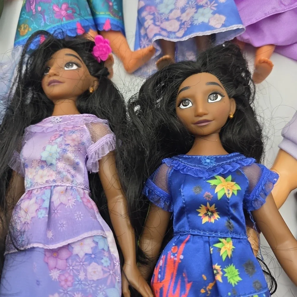 Disney Encanto Doll Figure Set Of 10, Bruno, Isabela, Mirabel, Antonio, Luisa